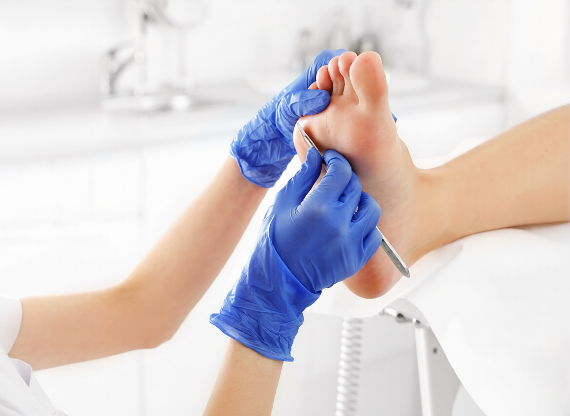 Medical pedicure